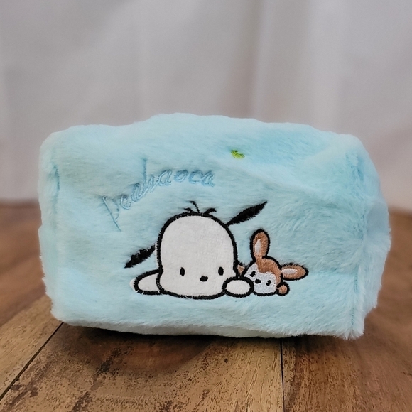 Sanrio Pochacco Baby Blue Embroidered Makeup Bag - Picture 16 of 16